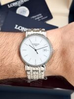 Longines Présence White Dial 38.5 mm L4.790.4 2025 FULL SET, de cuarzo - Imagen 2