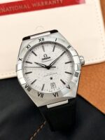 Omega Constellation Co-Axial Master Chronometer Linen Dial 41 mm, automático.