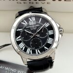 Raymond Weil Tango Chronograph Grande Date Black Dial 40 mm FULL SET, de cuarzo