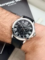 Raymond Weil Tango Chronograph Grande Date Black Dial 40 mm FULL SET, de cuarzo - Imagen 2