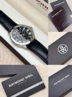 Raymond Weil Tango Chronograph Grande Date Black Dial 40 mm FULL SET, de cuarzo - Imagen 9