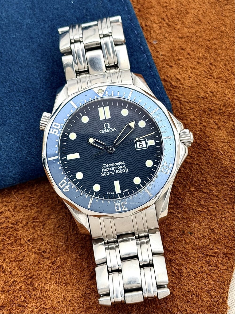 IMG_4329 Omega Seamaster Diver 300M 'James Bond GoldenEye' 41 mm, de cuarzo. - Imagen 1