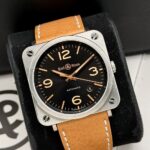 Bell & Ross BR S Golden Heritage Black Dial 39 mm FULL SET, automático.