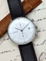 Junghans Max Bill Chronoscope Automatic White Dial 40 mm, automático.