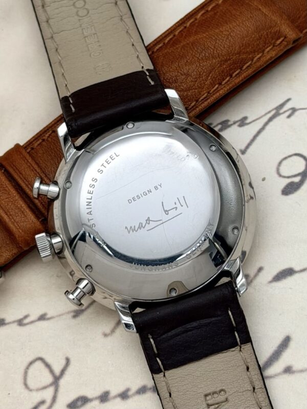 Junghans Max Bill Chronoscope Automatic White Dial 40 mm