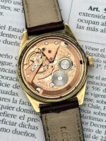 Omega Genève Champagne Dial 35 mm 1972 136.041, a cuerda. - Imagen 6