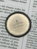 Omega Genève Champagne Dial 35 mm 1972 136.041, a cuerda. - Imagen 7