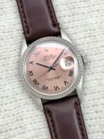 Rolex Datejust Salmon Roman Dial 36 mm 1980 16030, automático.