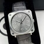 Bell & Ross BR S-92 Aviation Instruments Officer Ruthenium Dial 39 mm, automático.