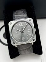 Bell & Ross BR S-92 Aviation Instruments Officer Ruthenium Dial 39 mm, automático.
