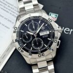 TAG Heuer Aquaracer 300M Calibre 16 Black Dial 43 mm FULL SET 2009, automático.