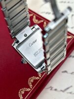 Cartier Tank Française Calendar Medium 2465 30 x 25 mm, de cuarzo. - Imagen 5