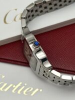 Cartier Santos Demoiselle White Dial 20 x 29 mm W25065Z5, de cuarzo. - Imagen 3