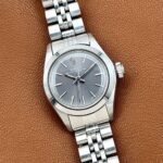Rolex Oyster Perpetual Grey Dial 26 mm 6718, automático.