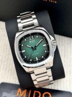 Mido Multifort TV Big Date Green Dial 40 mm FULL SET 2025, automático.