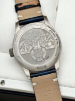 Montblanc 1858 Geosphere Worldtimer Blue Dial 42 mm 125565 FULL SET, automático. - Imagen 6