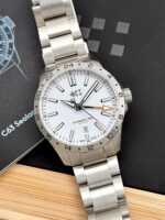 Christopher Ward C63 Sealander GMT 39 mm White Dial 2025 FULL SET, automático.