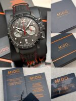 Mido Multifort Chronograph Adventure Grey Dial 44 mm FULL SET, automático. - Imagen 9
