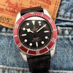 Tudor Heritage Black Bay 41 mm Red Bezel First Edition 79220, automático.