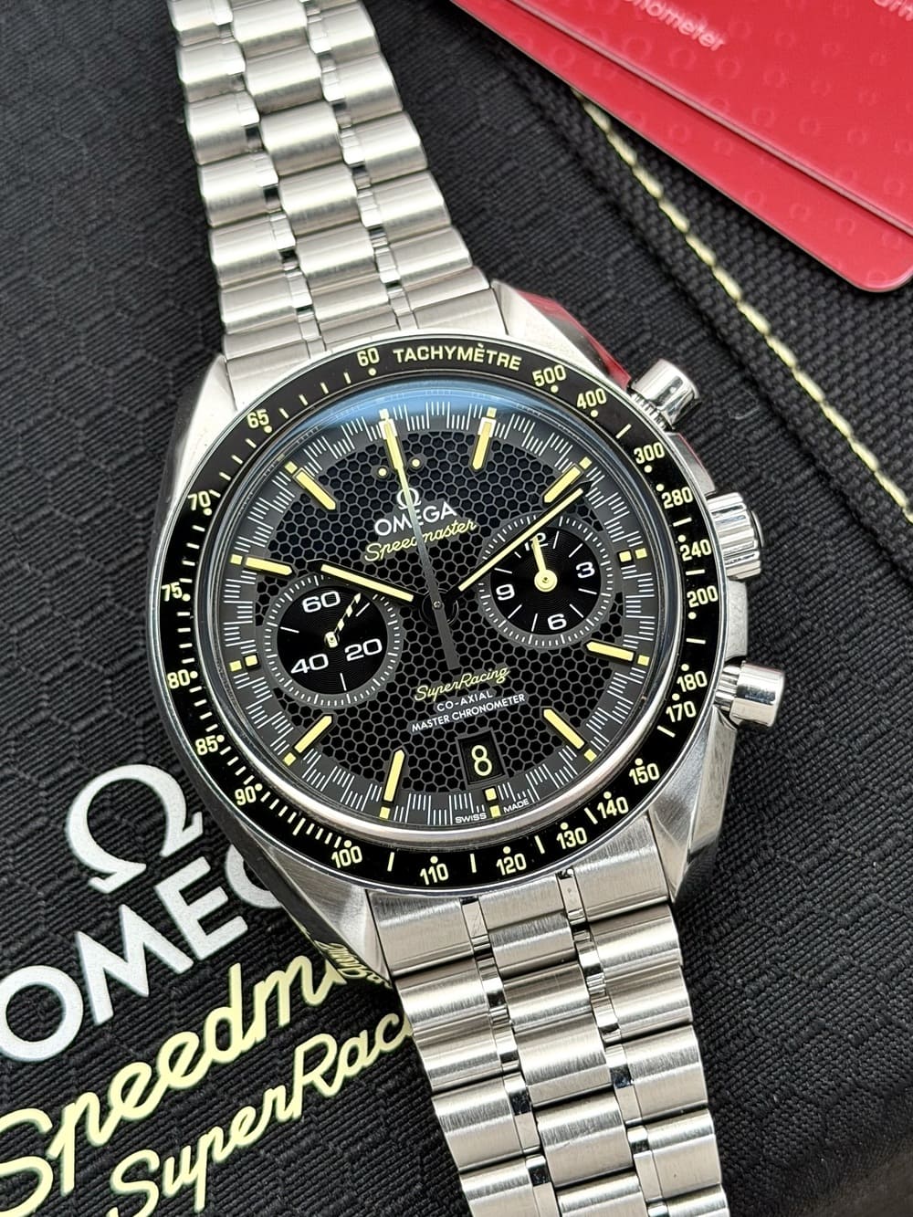 IMG_9063 Omega Speedmaster Super Racing 44.25 mm Co-Axial Master Chronometer 2025 FULL SET, automático. - Imagen 1