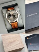 Hamilton Jazzmaster Open Heart Grey Dial 40 mm FULL SET, automático. - Imagen 10