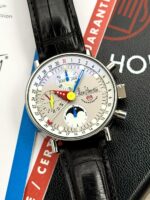 Alain Silberstein Krono Bauhaus White Dial 39 mm LWO5100 FULL SET, automático.