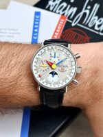 Alain Silberstein Krono Bauhaus White Dial 39 mm LWO5100 FULL SET, automático. - Imagen 2