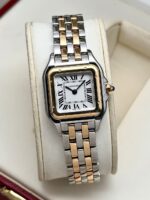 Cartier Panthère 22 x 30 mm Steel & 18K Gold W2PN0018, de cuarzo.