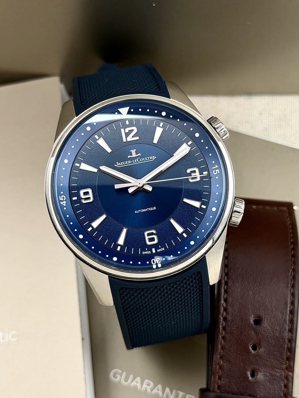 IMG_1954 Jaeger-LeCoultre Polaris Blue 41 mm FULL SET, automático. - Imagen 1