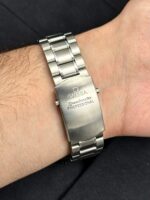 Omega Speedmaster Moonwatch Silver Snoopy Award "First Edition" Apollo 13 Limited Edition, a cuerda. - Imagen 9