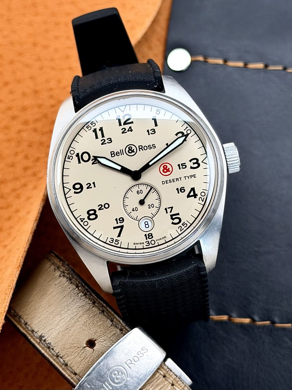 IMG_2327 Bell & Ross Vintage Desert Type 123 38 mm, automático. - Imagen 1