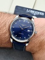 Longines Master Collection Blue Sunray Dial Diamonds 40 mm FULL SET 2023, automático. - Imagen 2