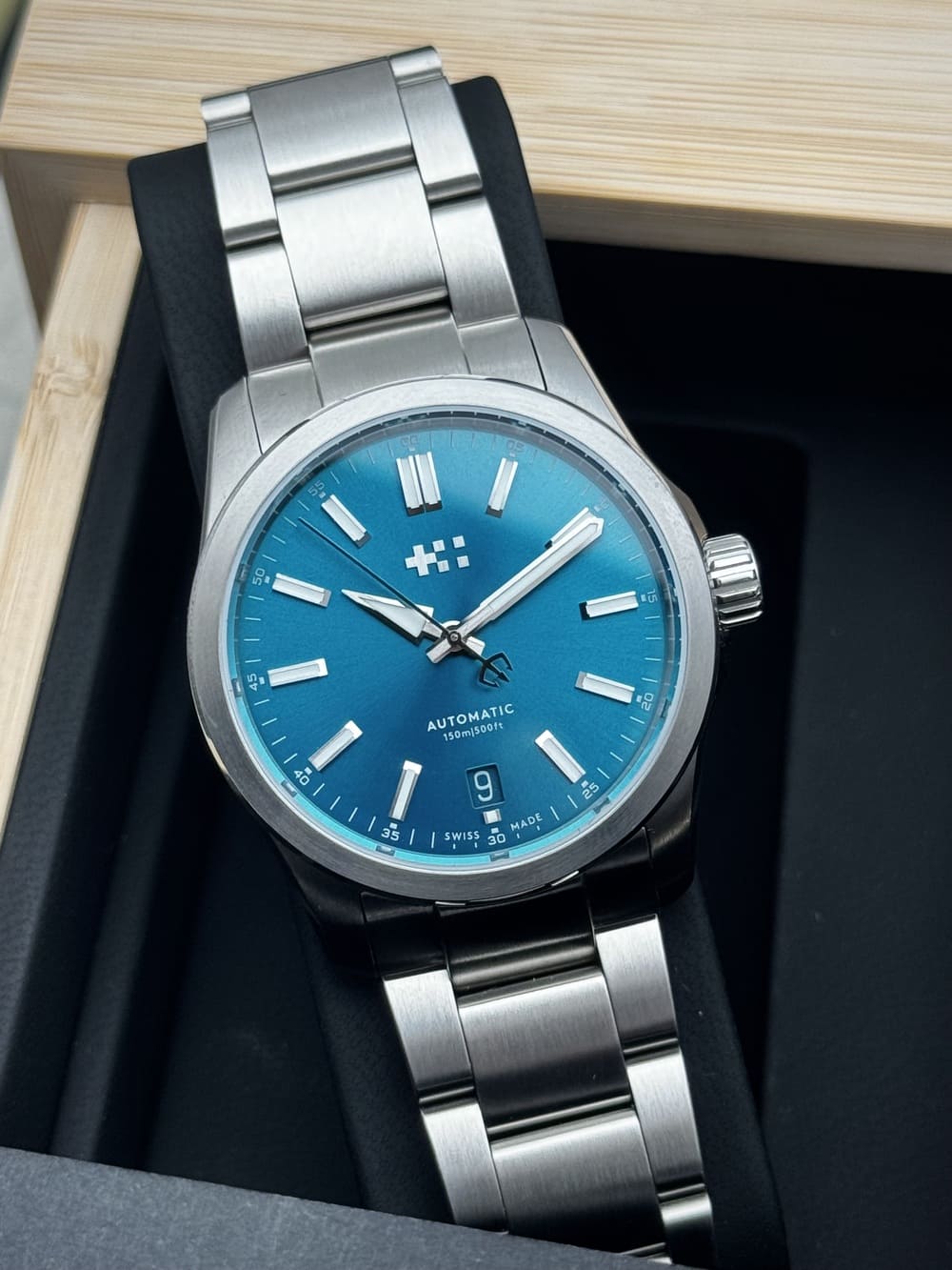 IMG_3194 Christopher Ward C63 36 mm Sealander Dragonfly Blue FULL SET 2026, automático. - Imagen 1