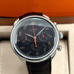 Hermès Arceau Chronograph Brown Dial 43 mm AR4.910, automático.