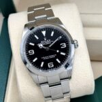 Rolex Explorer 36 mm 124270 FULL SET 2022, automático.