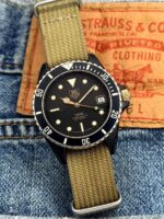 TAG Heuer Professional 1000 200M Black PVD & Gold 37 mm, de cuarzo.