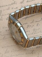 Omega Constellation Manhattan 34 mm Two Tone Full Bar, de cuarzo. - Imagen 5