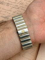 Omega Constellation Manhattan 34 mm Two Tone Full Bar, de cuarzo. - Imagen 8
