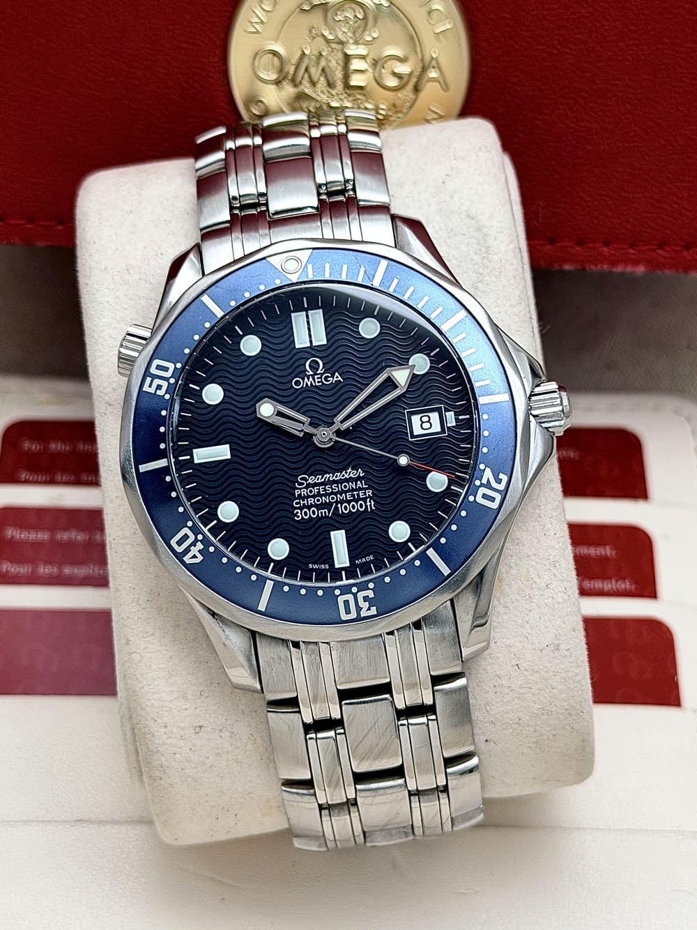 IMG_5249 Omega Seamaster Diver 300M "James Bond" 2531.80.00 FULL SET, automático. - Imagen 1