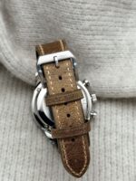 IWC Portugieser Chronograph 40.9 mm White Dial, automático. - Imagen 3
