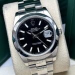 Rolex Datejust 41 Black Dial 126300 FULL SET 2023, automático.