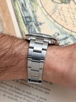 Rolex GMT-Master 1675 Pepsi 1962 PCG Cornino Fat Font Original Bezel, automático. - Imagen 8