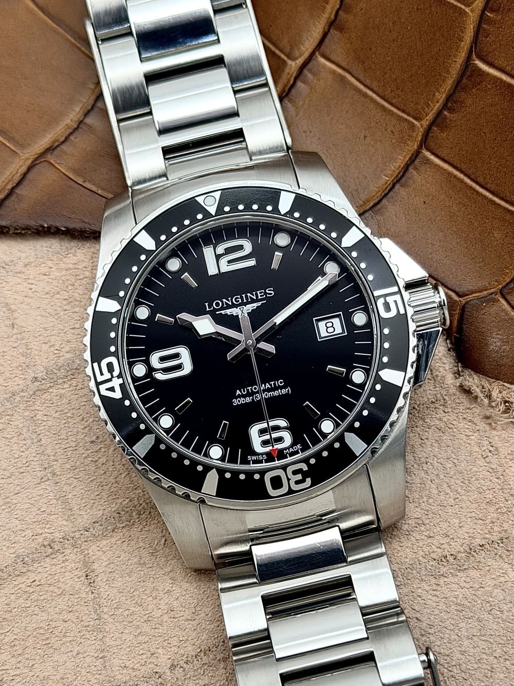 IMG_5182 Longines HydroConquest 300M 41 mm Automatic L3.742.4, automático. - Imagen 1