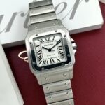 Cartier Santos Galbée XL Automatic W20098D6 32 x 45 mm, automático.