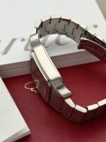 Cartier Santos Galbée XL Automatic W20098D6 32 x 45 mm, automático. - Imagen 4