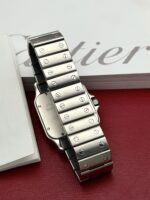 Cartier Santos Galbée XL Automatic W20098D6 32 x 45 mm, automático. - Imagen 5