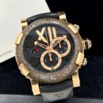 Romaine Jerome RJ Titanic DNA Chronograph 18K Gold & Titanic Steel FULL SET, automático.