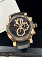 Romaine Jerome RJ Titanic DNA Chronograph 18K Gold & Titanic Steel FULL SET, automático.