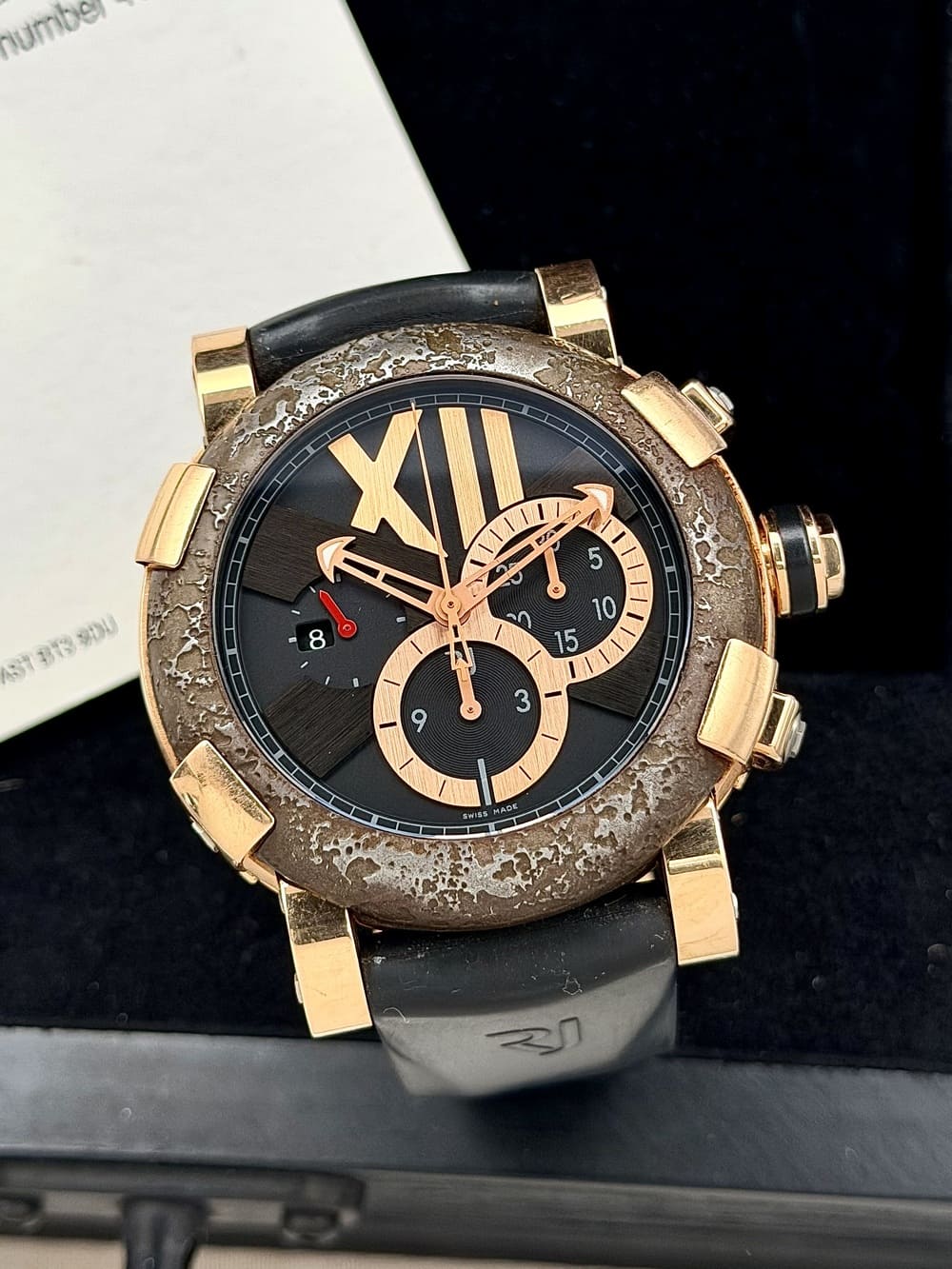 IMG_5919 Romaine Jerome RJ Titanic DNA Chronograph 18K Gold & Titanic Steel FULL SET, automático. - Imagen 1