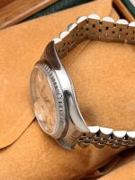 Rolex Datejust 36 mm "Tapestry" Silver Dial Engine Turned Jubilee, automático. - Imagen 4